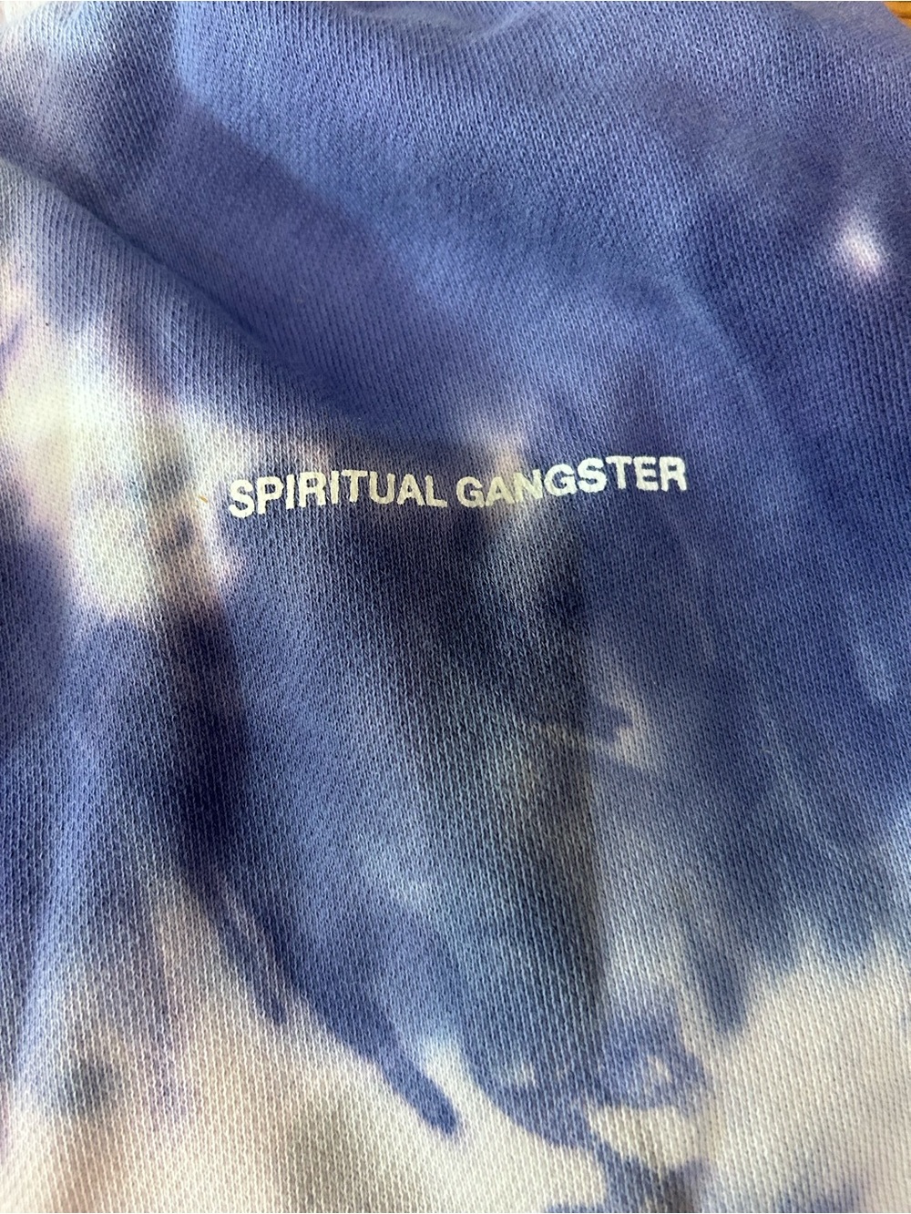 Spiritual Gangster woman’s  Clothing Blue Tie-Dye Shorts
